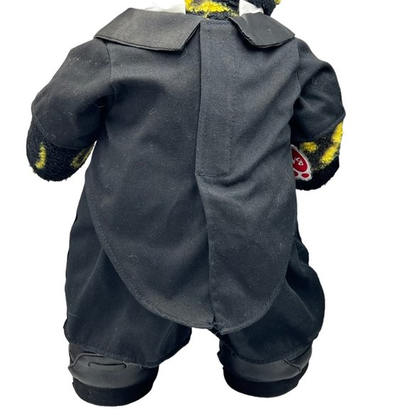 Build A Bear Bride and Groom Workshop Outfit Veil Black Shoes Plush Dress Up - Picture 14 of 16